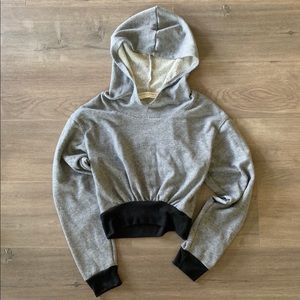 Project social Urban outfitters cropped hoodie S